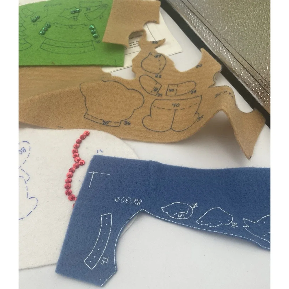 Bucilla Felt Stocking Kit Snow Bears 18